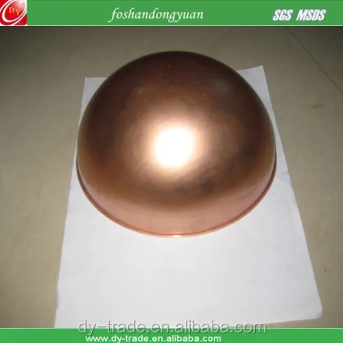 conductive copper half sphere 300mm,copper hemisphere