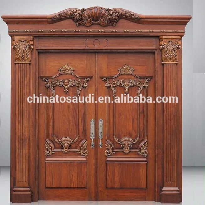 Simple Teak Wood Door Designs Main Double Wooden Door View Wood Door Designs Cbmmart Cbmmart Product Details From Cbmmart Limited On Alibaba Com