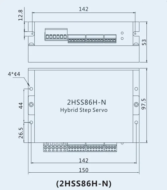 Closed-loop stepper servo motor driver is low cost high performance