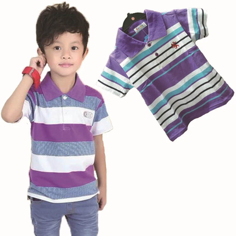 baby boy purple polo shirt