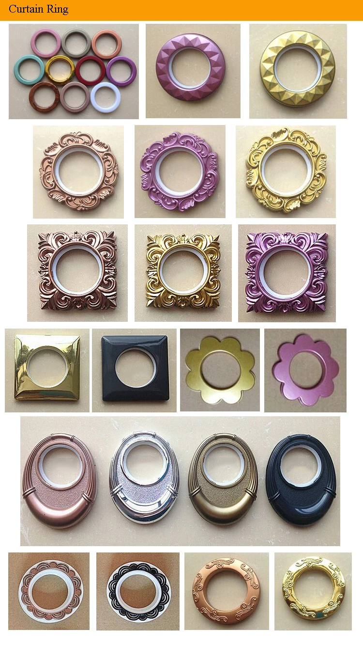 Fashion Decorative Self Locking Eyelet Curtain Eyelet Rings Buy Plastic Curtain Rings