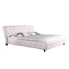 High quality modern design bedroom furniture king size low bed platform A056