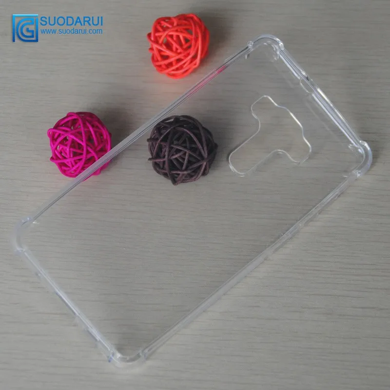 Mobile Phone TPU Case For Asus Zenfone 3 Deluxe 5.7 ZS570KL Transparent corners thickened Drop resistance Gel Soft Silicon Case