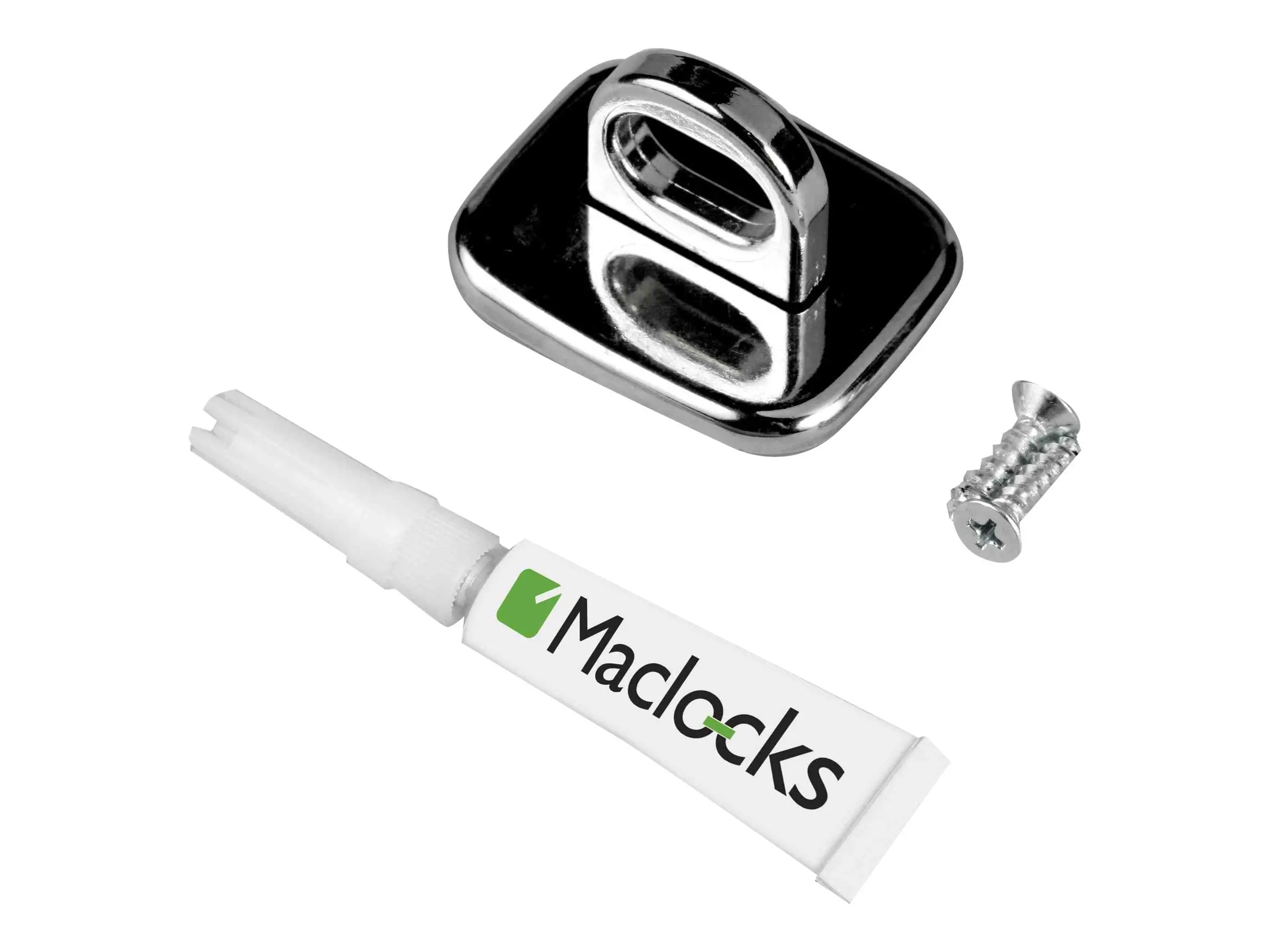 Maclocks Security Cable Anchoring Unit, Stainless Steel (EK1-AU50G)