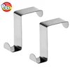 metal over the door hanging hooks, stainless steel cabinet over door hook