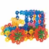 Creative Snow Flakes Interlocking Plastic Toy Set Kids Toys Construction Blocks For Children Educational Toy For Toddler