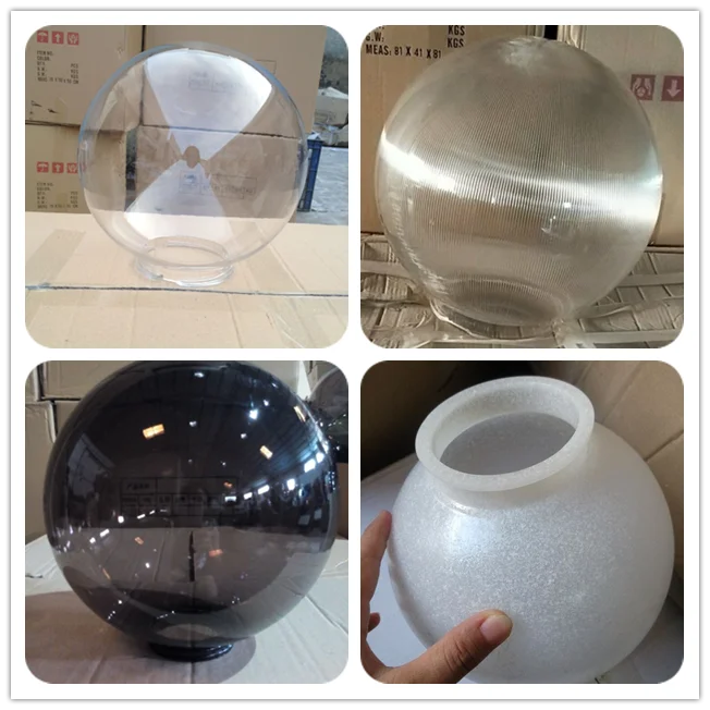 Acrylic Sphere For Lampshade White And Clear Color 200mm 300mm Buy