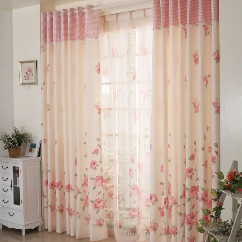 double sided curtains pattern