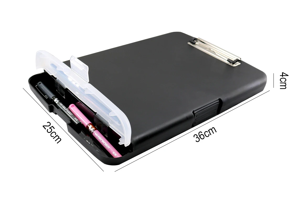 Wideny Clipboard Manufacturer A4 Custom Dual Storage Plastic Waterproof
