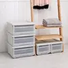 New style 3 sizes household rectangle plastic drawer customize layer storage drawer
