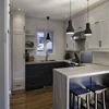 High technical kitchen cabinet stainless steel kitchen cabinet plastic cover