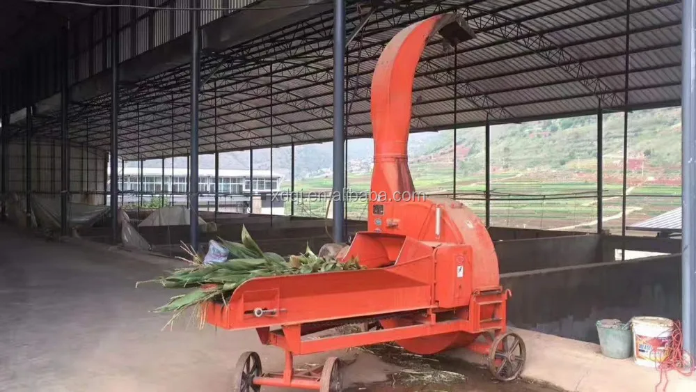 Electric Hay Cutting Machine Silage Hay Cutter Straw Chopping Machine