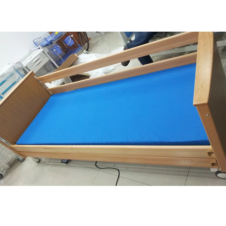 Luxury electric home care bed folding hospital nursing bed