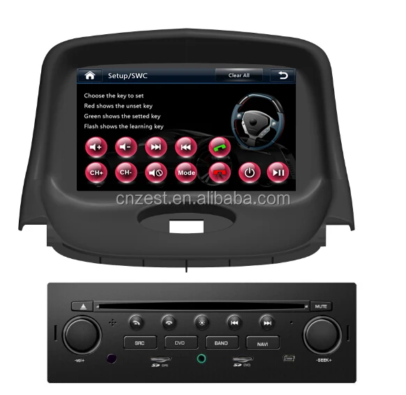 Most Professional Car Stereo For Peugeot 206 Dashboard Placement With