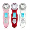 Rechargeable OEM skin care Ultrasonic Photon light Ionic beauty massage device