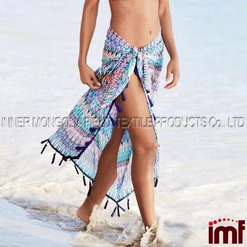 white sarong skirt