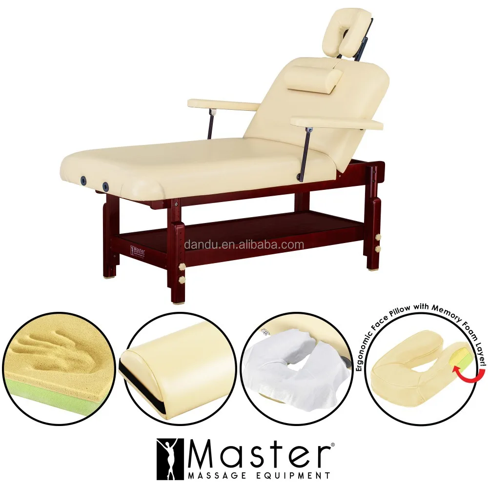 Master Wood Massage Bed Massage Couch Facial Bed Buy Stationary