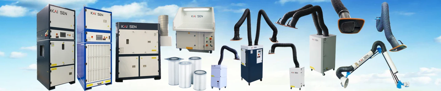 factory price intelligent fume extractor