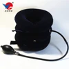Full flannel inflatable air neck traction comfortable customized color inflatable air cervical collar neck traction device