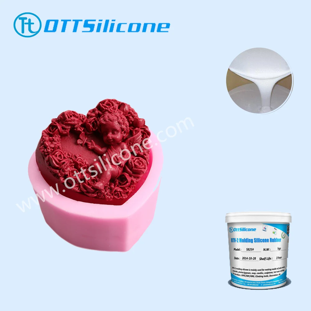 Cute Candle Liquid Silicone