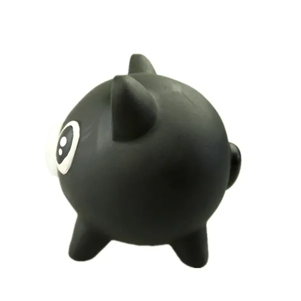 Black Funny Pig Animal Sound Toys,Squeaky Pig Pvc Toys Buy Squeaky