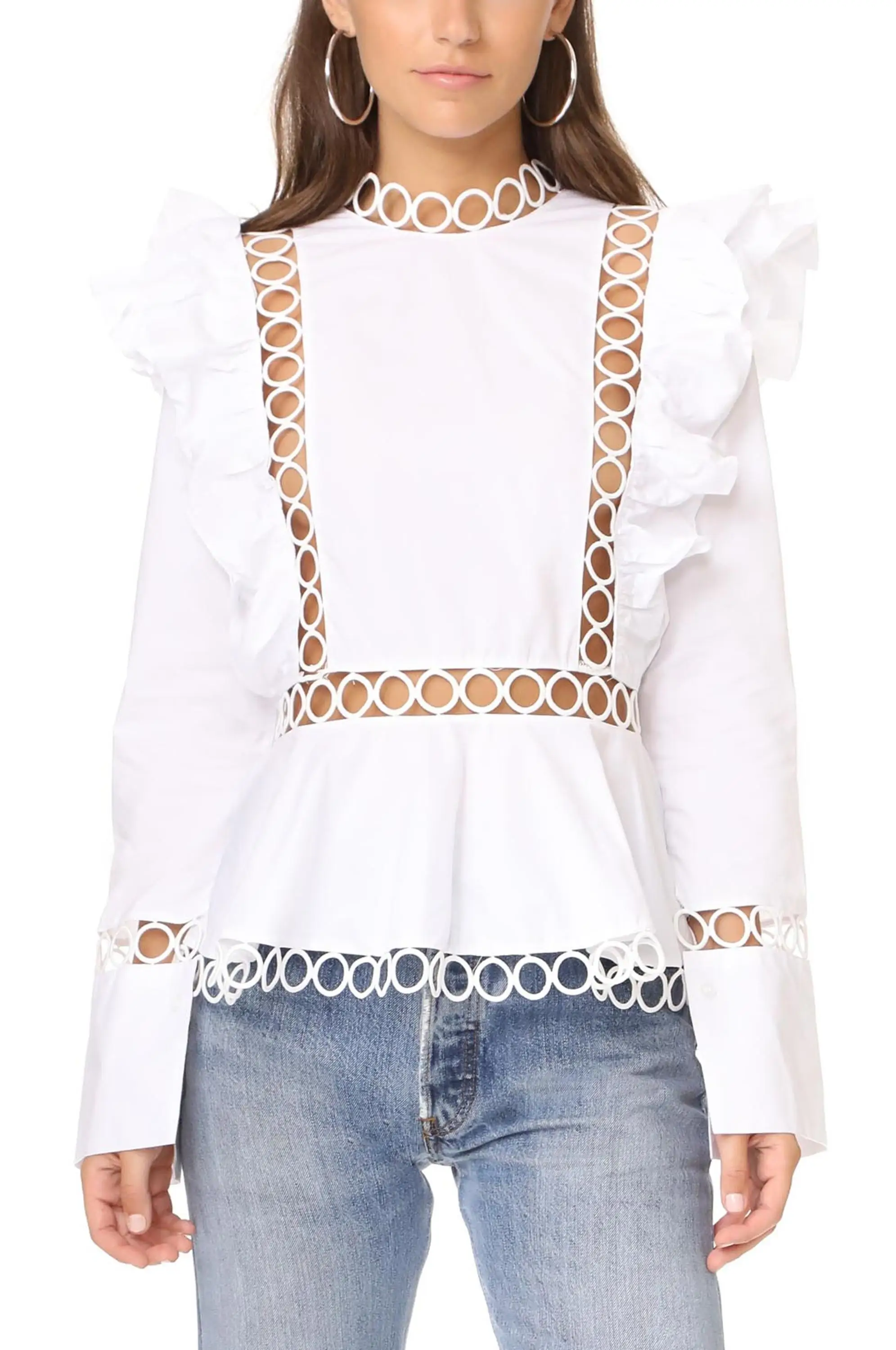 princess cut blouse