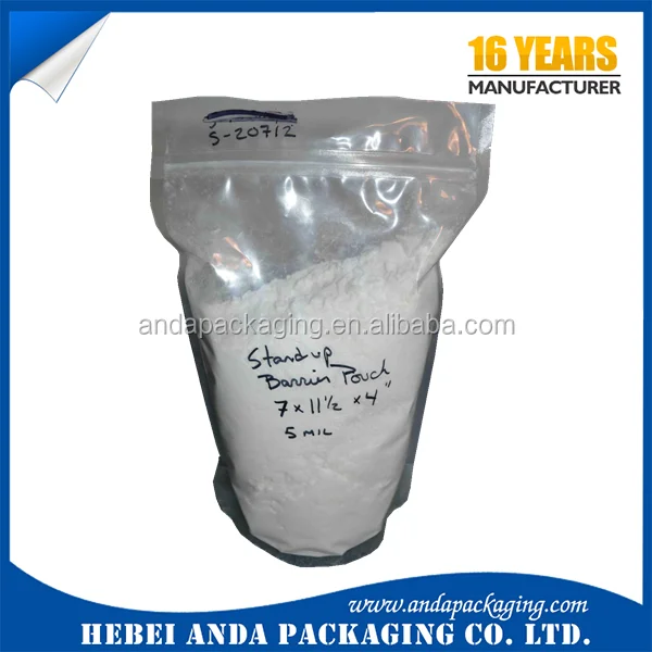 Food Grade Flour Plastic Bag /printed Dumpling Flour Plastic Packing