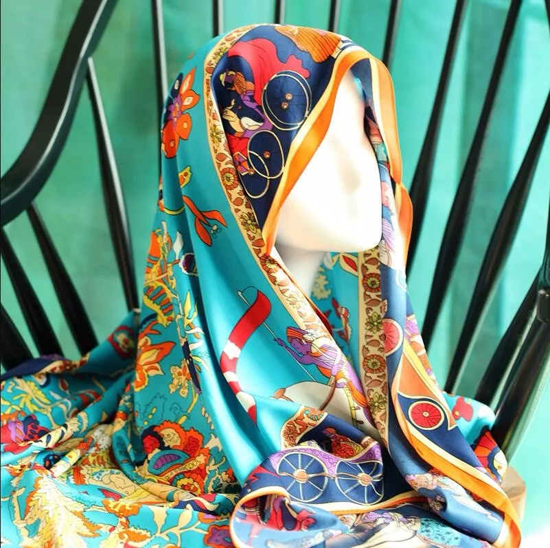 French Natural Famous Brands Silk Scarves Buy French Silk Scarves