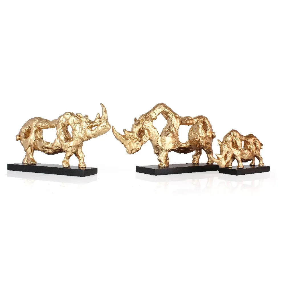 Abstract Hollow Horse Figurines Resin Animal Sculpture Home Decor factory