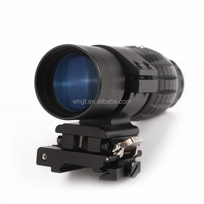 3X Magnifier Scope Sight Taktisches 20 mm Visier für die Schienenmontage 