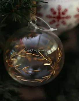 personalized glass ball ornaments