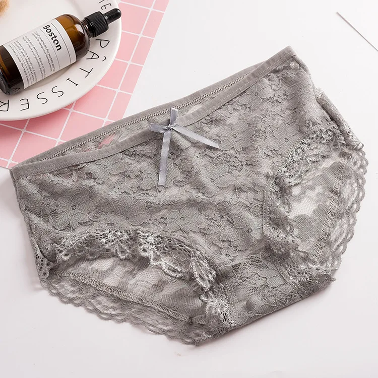 Young Girls White Panties Comfortable Sexy Cute Lace Women Brief Panty ...