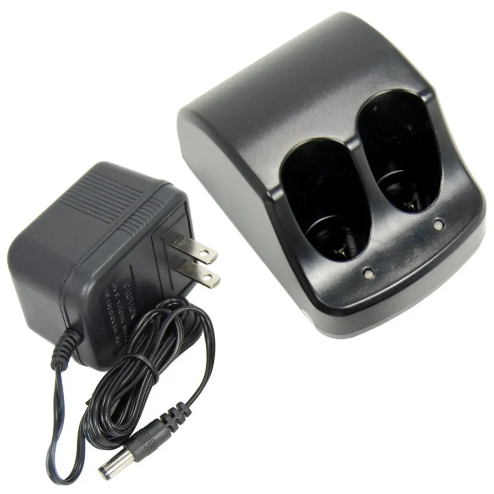Light Seller® Dual Battery Charger for Black & Decker 3.6V Versapak VP100 VP110 22-4040 22-4035 VP130 VP100C VP105C VP110C 152370-03 Power Tools (TO-36-C)