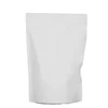 Laminated Aluminum Foil Liner Stand Up Pouch / Matt White Foil Pouch / Zip Lock Food Bag