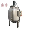 Price of agitator mixing and blending stainless steel industrial ice cream pasteurizer tank