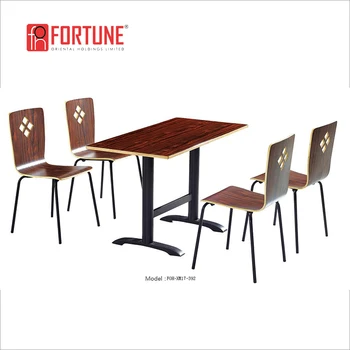 Fashion Design Table And Bentwood Chairs Furniture For Hotel