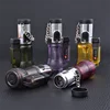 Gas plastic Inflatable cigar lighter three flame