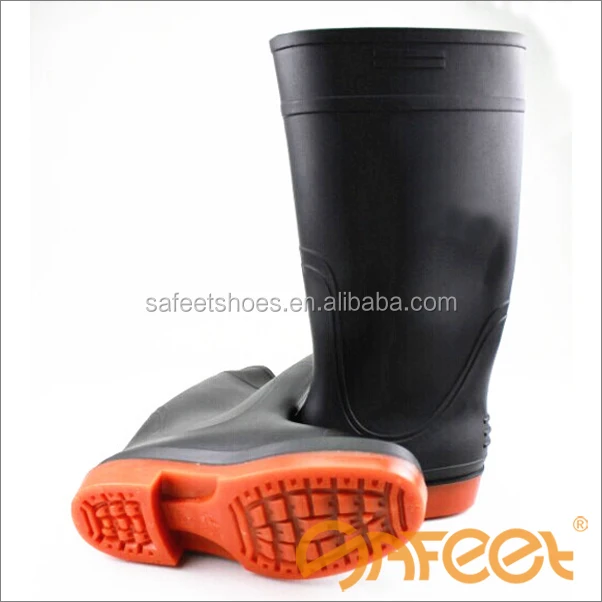 pink steel toe rubber boots