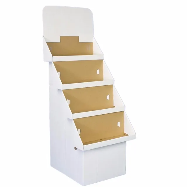 Cardboard trash can trash can for promotional cardboard products trash can display stand 4