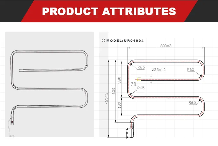 Avonflow Electric Wall Mounted Bathroom Towel Heater Heated Towel Rail