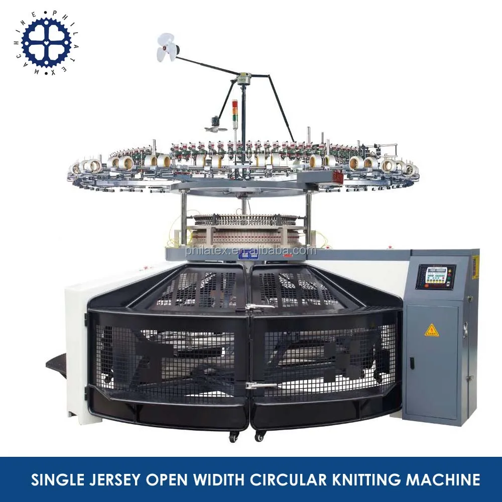 Purchase open width single knitting machine From Manufacturers 