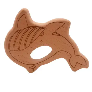 wooden teether for baby