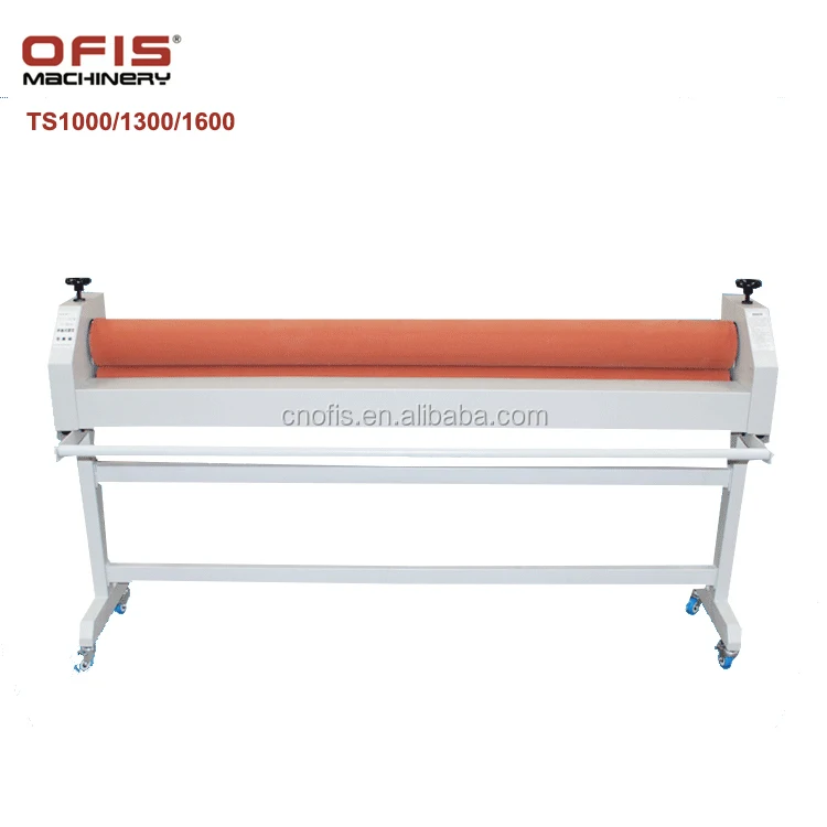 OFIS TS1300 Manual Roll Press Laminating Machine with Stand Working Width 1300mm