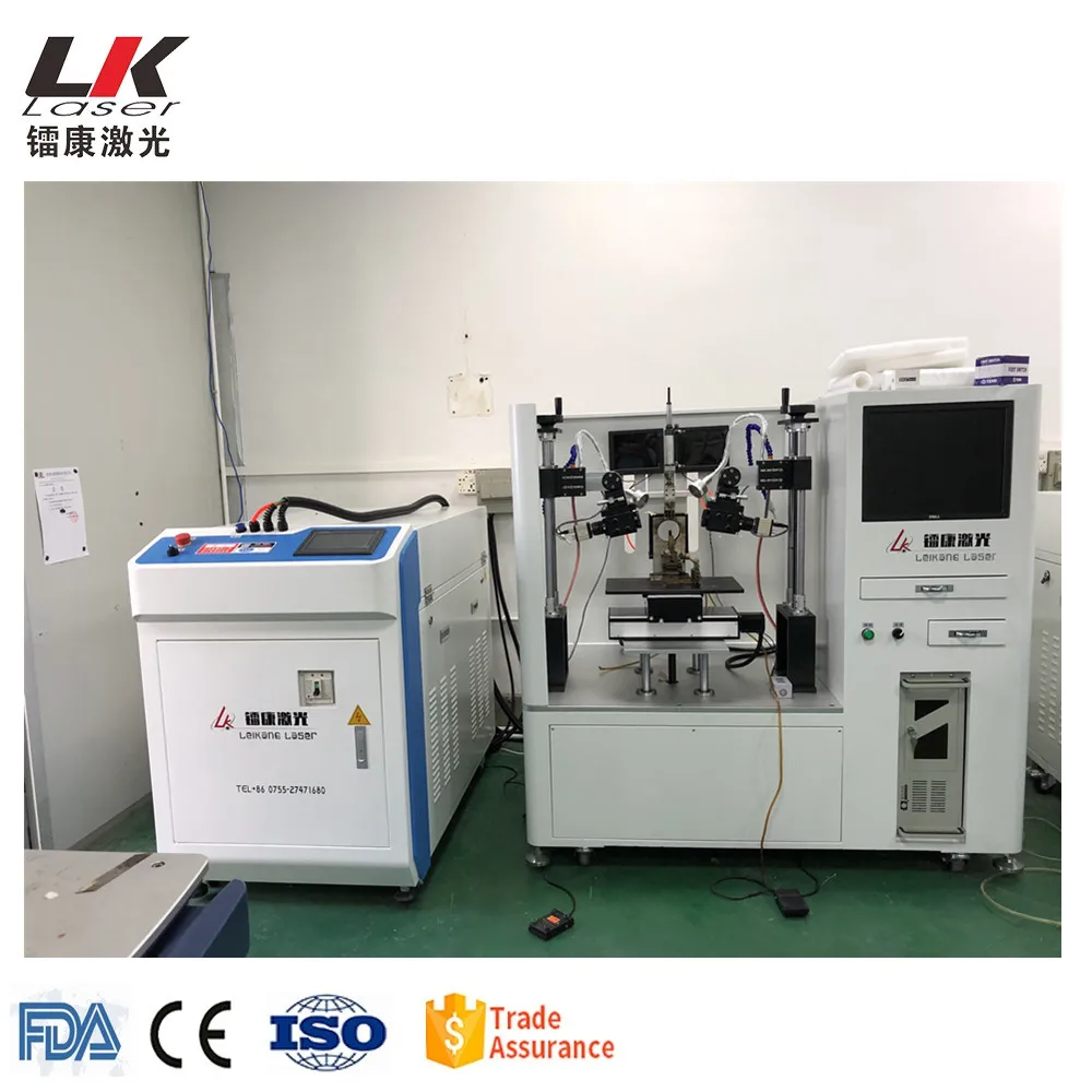 200w 300w Yag Stainless Steel /aluminum Eyeglasses Frame Double Heads