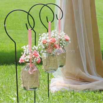 Popular Type Garden Shepherds Hook Wedding Metal Iron Shepherds Hook