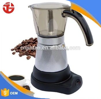 Clic Silver Italian Mocha Electric Coffee Maker Best Espresso Clic Silver Italian Mocha Electric Coffee Maker Best Espresso Machine