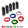 1M/2M/3M/5M Waterproof LED Strip Light Neon Light Glow EL Wire Rope Tube Cable+Battery Controller For Car Decoration Party