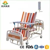 Deluxe manual electric mode cotton cloth inner waterproof layout handicap hospital bed