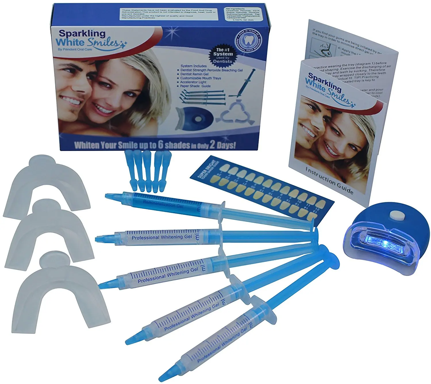 Fda Approved Easy White Professional Pre Filled Teeth Whitening Home Use Tooth Polish And Bleach