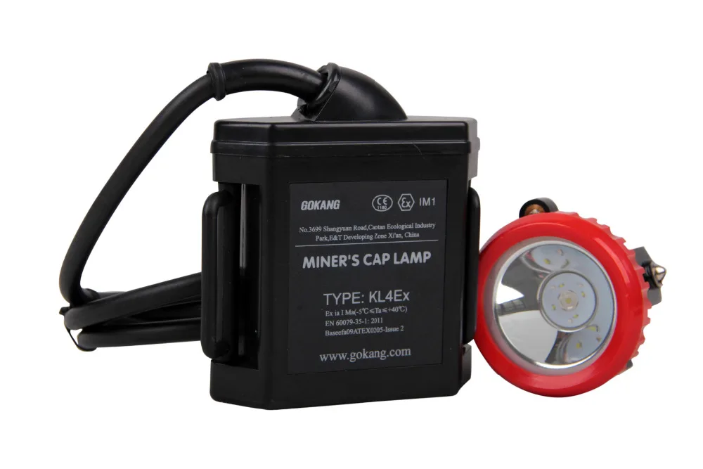 KL6Ex ATEX LED miner lamp , rechargeable led mining helmet light